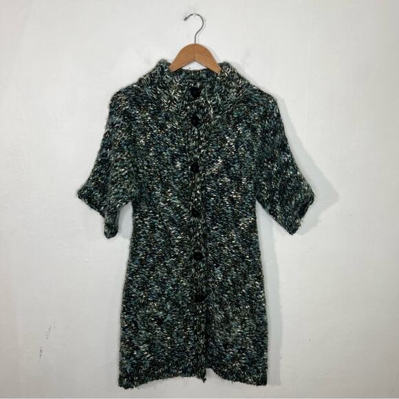 Anthropologie Tabitha Season Stroll Chunky Knit Sweater Coat Size Small - Picture 1 of 15
